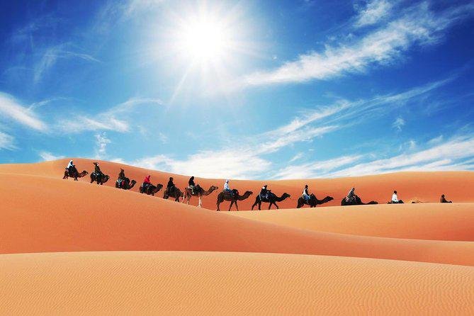 3-DAYS IN THE MERZOUGA DESERT – DUNES, CAMEL RIDES & BERBER CULTURE-FROM MARRAKECH